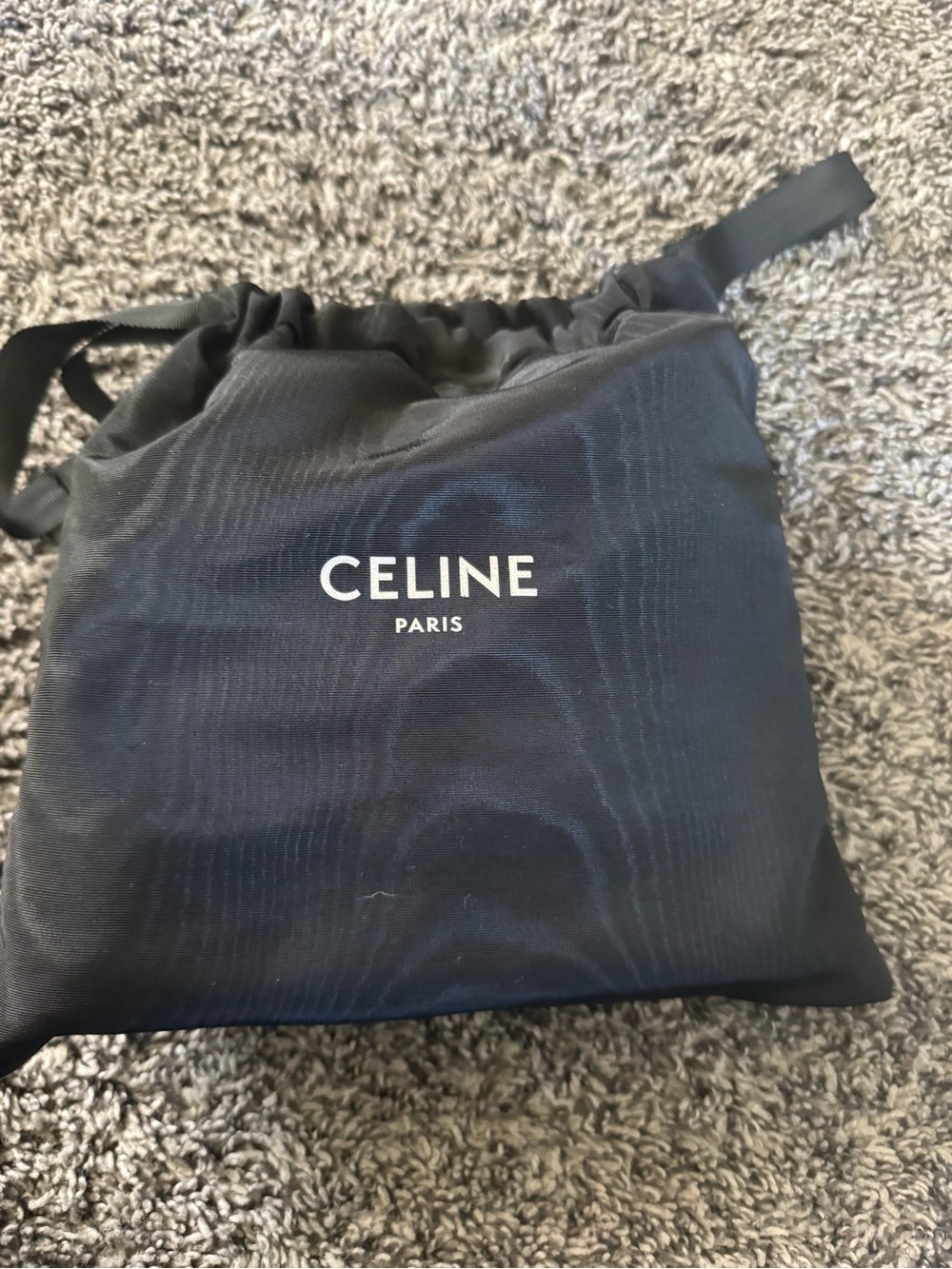 Celine Brown Monogram Crossbody with White Logo - Picture 9 of 9